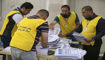 العراق/سياسة/مفوضية الانتخابات/(أحمد الربيع/فرانس برس)