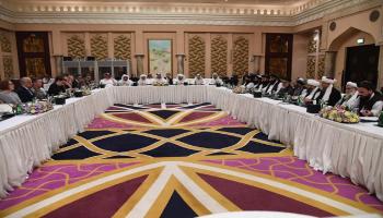 المحادثات بين طالبان والأميركان في الدوحة-الخارجية القطرية