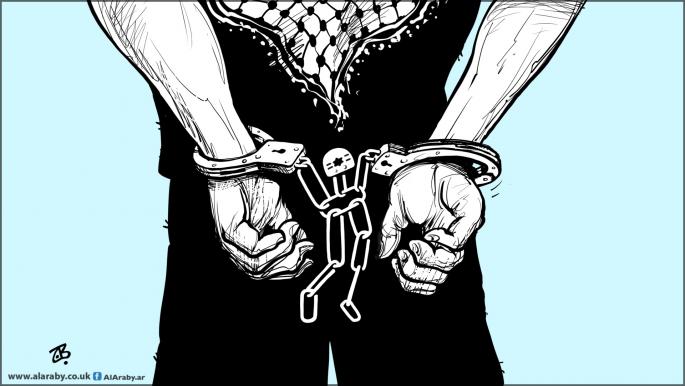 كاريكاتير الاحتلال والشعب الفلسطيني / حجاج