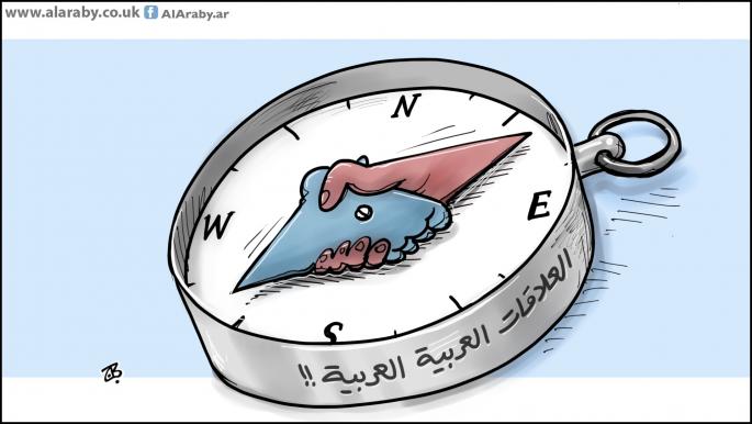 كاريكاتير العلاقات العربية / حجاج