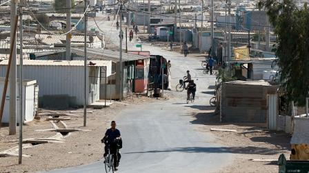 مخيم الزعتري للاجئين في الأردن، 17 أكتوبر 2022 (فرانس برس)