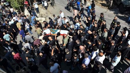 تشييع جثمان الصحافي عصام عبدالله