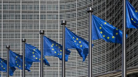 مقر المفوضية الأوروبية في بروكسل، 26 مايو 2023 (Getty)