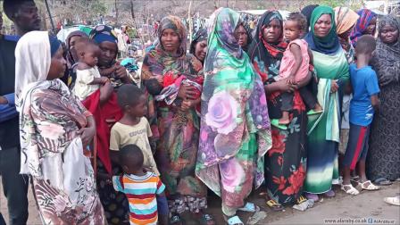 لاجئون سودانيون في إثيوبيا، في 29 مايو 2024 (العربي الجديد)