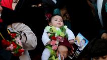  غزة تحتفل بأطفال الأسرى من النطف المهربة