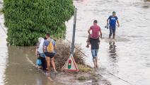 بعد أشهر من الجفاف.. هطول أمطار غزيرة في تونس